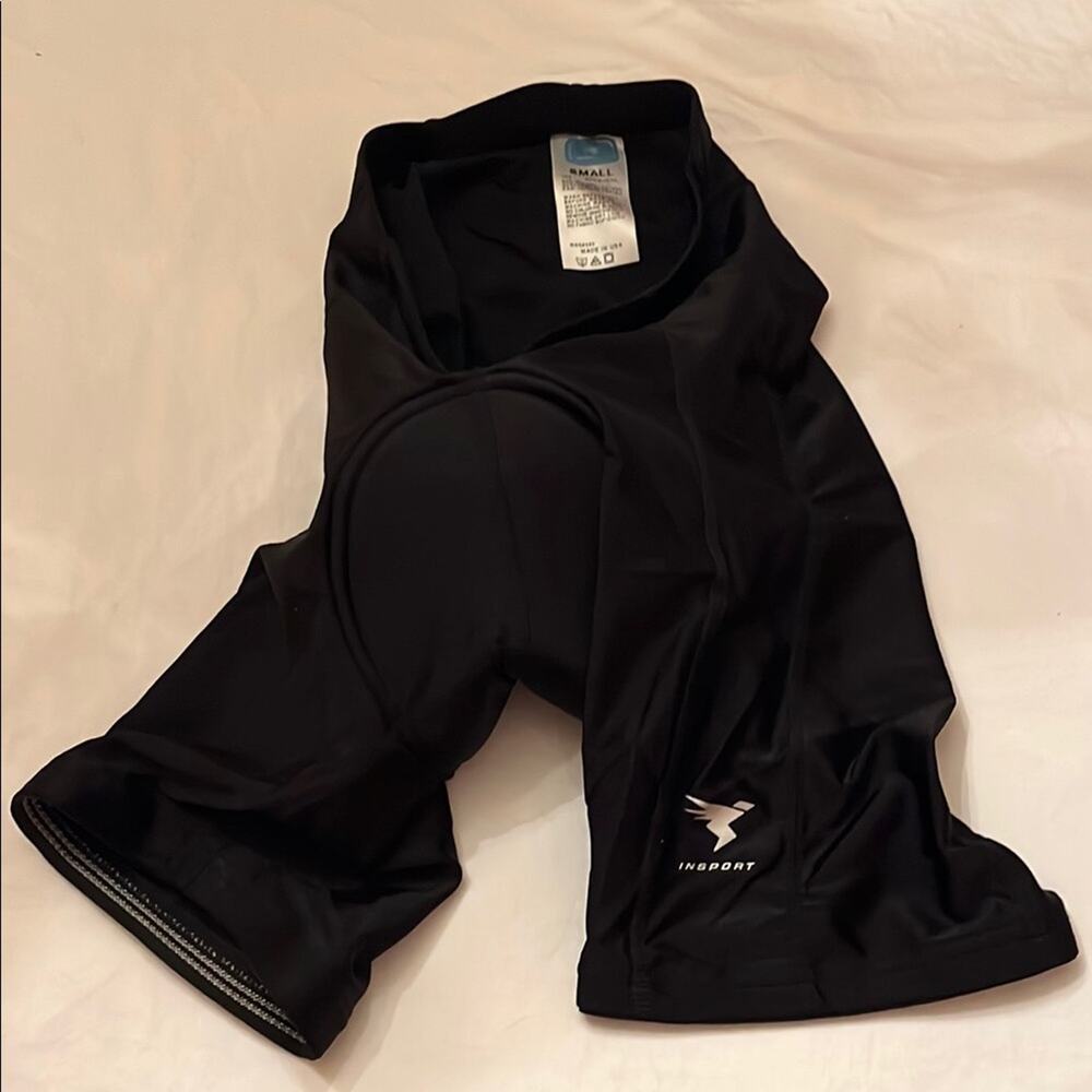Insport by New Balance Techno Cycle Padded Shorts Black Size Small Style JC09